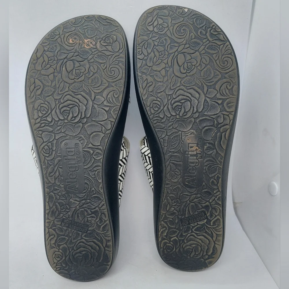 Alegria Bry Two-Band Slide Sandals Women’s Size EU 40 US 9.5-10 BRY-813